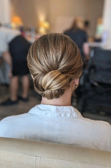 Hairdos to Steal the Spotlight on Every Special Occasion : Clean Textured Updo