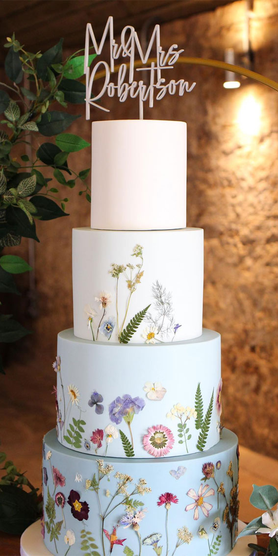 45 Inspiring Wedding Cake Designs For Your Big Day : Whispering Breeze