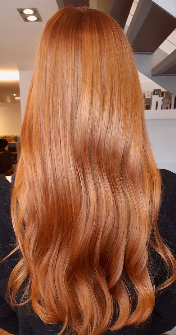 22 Trending Hair Colours 2024 To Refresh Your Current Look : Ginger Spice