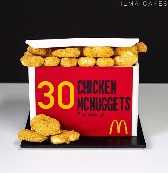 McDonald’s Birthday Cakes for Every Celebration : The McNuggets-Inspired Cake