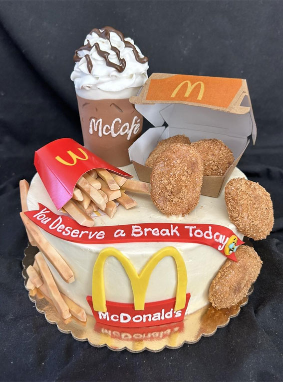 McDonald’s Birthday Cakes for Every Celebration : Decadent Chocolate Milkshake