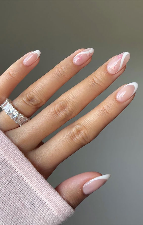 40 Cute Spring Nail Designs to Brighten Your Look : Subtle Nails