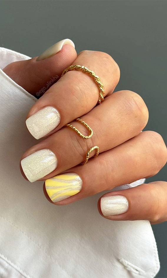 40 Cute Spring Nail Designs to Brighten Your Look : Simple & Sophisticated Nails