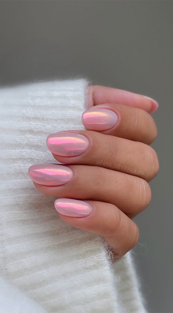 40 Cute Spring Nail Designs to Brighten Your Look : A Minimalist Spring Stable