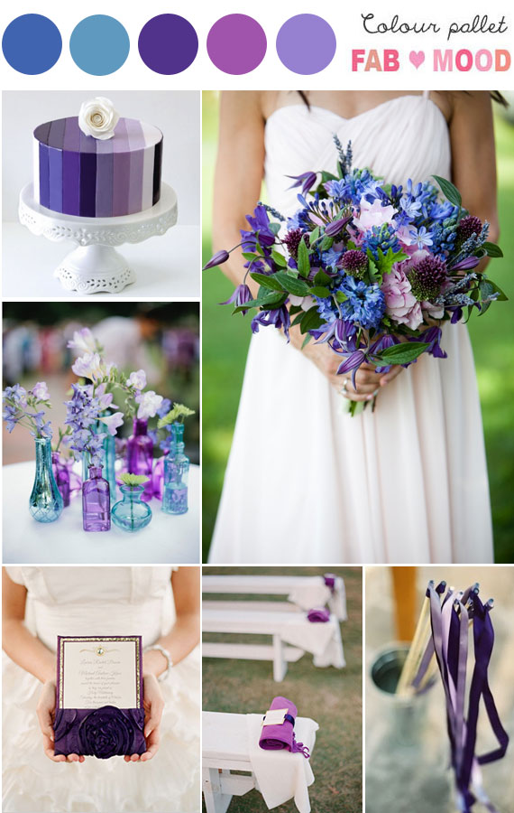 purple blue wedding colors,shades of purple blue wedding,purple lilac blue teal wedding colour,purple blue wedding theme,wedding colours blue and purple