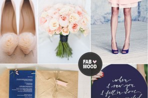 Read more Navy blue and peach wedding colors - https://www.fabmood.com/navy-blue-and-peach-wedding-colors/ navy blue peach wedding