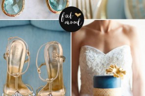 Glamour blue and gold wedding palette - see more https://www.fabmood.com/light-blue-gold-wedding-colors/ blue gold wedding,blue gold wedding theme,blue gold wedding ideas,blue gold wedding reception,light blue and gold wedding colors,gold glamour wedding