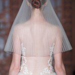 Reem Acra bridal veil