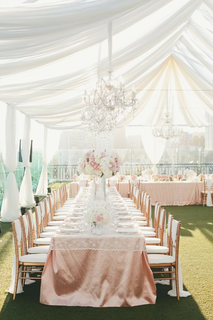 Pink and Gold Wedding at The London West Hollywood