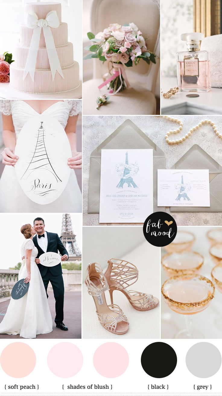 Parisian Elegance Real Wedding - French Wedding Style