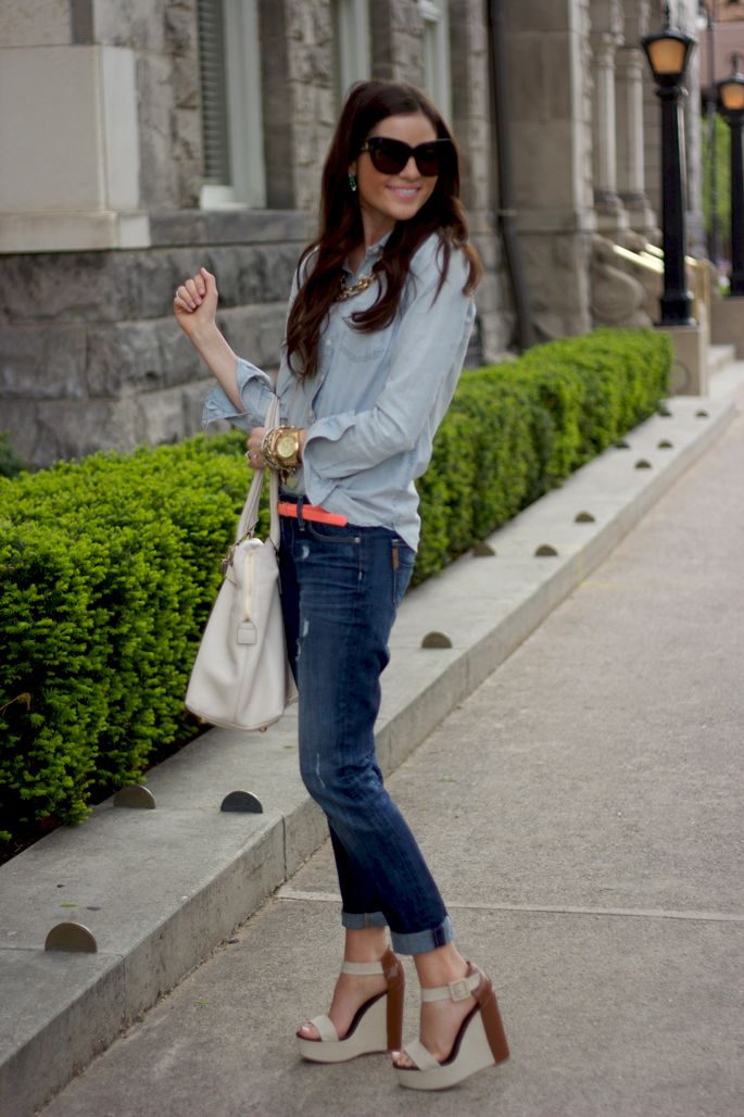 Denim on denim thepinkpeonies