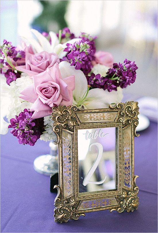 purple and gold wedding |Wedding photographed by RomaBea Images designed by Majell Del Castillo 