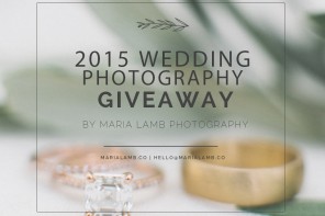 wedding giveaway from Maira Lamb Photography | more fabmood.com