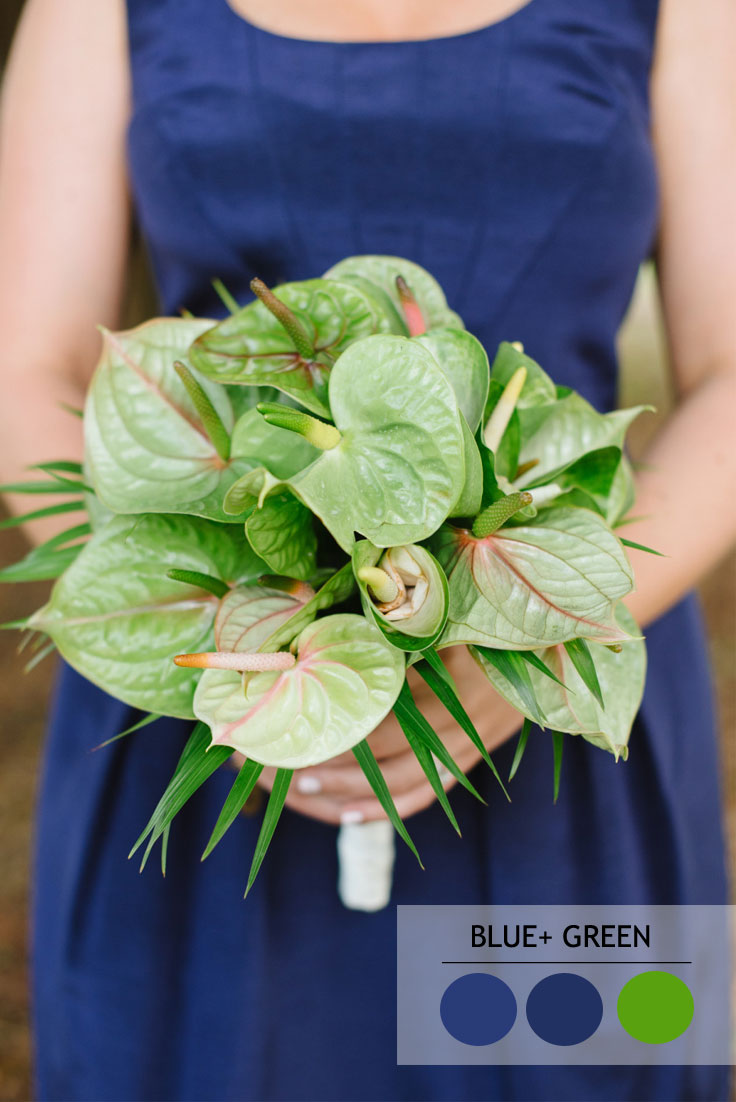 blue and green summer wedding color combos | Read more : 15 Fabulous Summer wedding Color Combos : Navy Blue and green | Read more : https://www.fabmood.com/fabulous-summer-wedding-color-combos