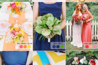 15 Fabulous Summer wedding Color Combos : SUMMER WEDDING COLORS | Read more : https://www.fabmood.com/fabulous-summer-wedding-color-combos