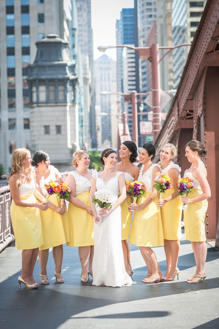 Yellow Bridesmaids: fabmood.com