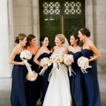 blue bridesmaid for blue wedding ideas | fabmood.com