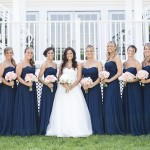 blue bridesmaid - blue wedding ideas: fabmood.com