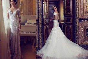 Nurit Hen Wedding Dresses | https://www.fabmood.com/nurit-hen-wedding-dresses-white-heart-bridal #bridal #weddingdresses #weddinggown