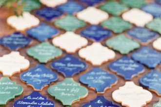 Mexican tiles - Best Escort Card Ideas for Weddings | fabmood.com