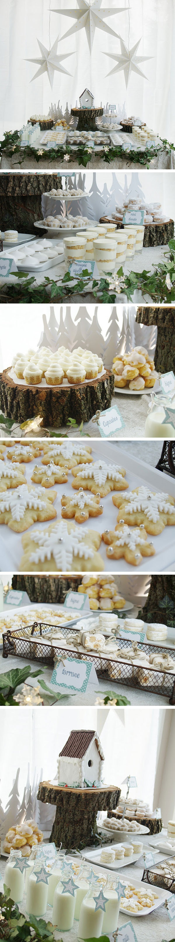 Wedding Dessert Buffet Ideas for Christmas & Winter | fabmood.com