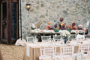 Rustic and Romantic Alfresco Wedding in Malibu
