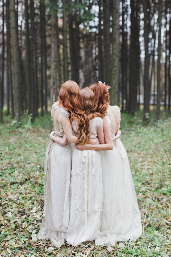 Enchanted Forest Fairytale Wedding in Shades of Autumn