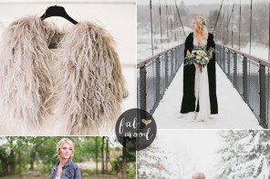 Bride and Bridesmaids cover up ideas | Wedding cover ups | fabmood.com