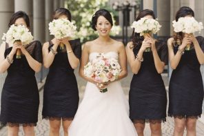 Wedding Party - Black bridesmaid dresses | fabmood.com