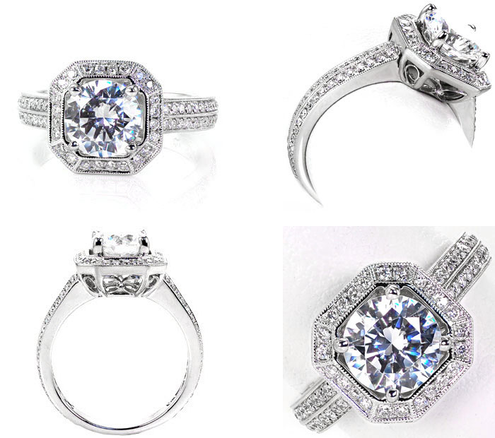 10 Unique engagement rings | Micro Pavé Engagement Rings | Knox Jewelers | Fab Mood