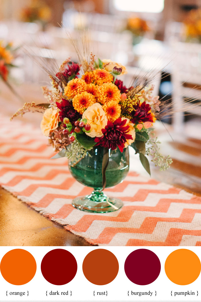 Hypericum Berry Autumn Wedding centerpieces | fabmood.com #fallwedding