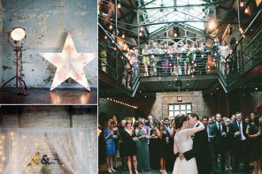 Eclectic Warehouse Wedding Inspiration | fabmood.com