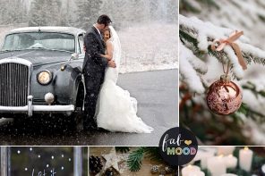 Winter Holiday Wedding in shades of neutral | fabmood.com #wedding #winterwedding #neutral #winterholiday #holidaywedding #snow
