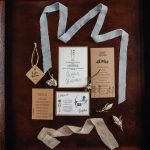 Misty grey colour theme - Rustic wedding invitation | fabmood.com #weddinginvites #weddingstationery