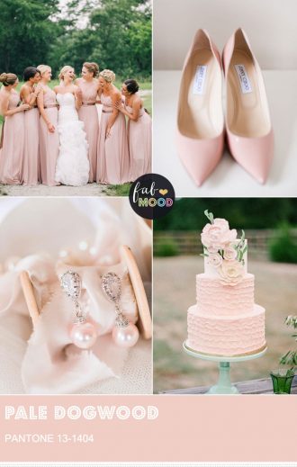 Pantone Pale Dogwood - Top 10 pantone colour spring 2017 | fabmood.com #weddingpalette #pantone #weddingcolor #pantone2017