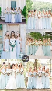Pastel Bridesmaid Dresses 4 Ways to give classic soft colour choices