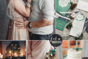 Emerald green a perfect choice for your cozy winter wedding colour palette | fabmood.com #winterwedding #emerald #natural #winterwedding