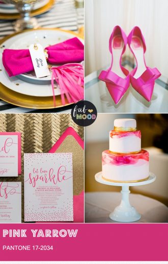 Pantone Pink Yarrow { Pantone 14-4620 } fabmood.com #pantone #pinkyarrow #pinkwedding #summerwedding #pantone2017