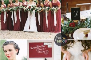 Shades of red wedding colours { burgundy,claret,dark red,maroon and wine } fabmood.com #wedding #weddingcolors #winterwedding #fallwedding #redwedding #maroonwedding #bride #engaged