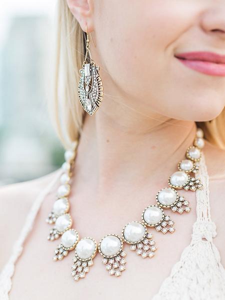 Exquisitely Elegant Bridal Jewelry | fabmood.com #bridaljewelry #necklace #bridalnecklace #jewelry