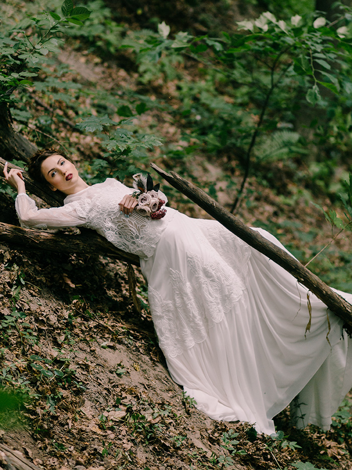 Wild Bride Wedding Styled Shoot inspired by "Hunger Games"