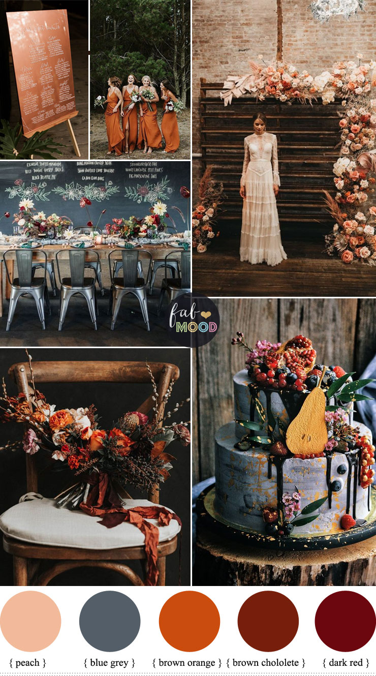 Industrial Chic Moody Fall Wedding with Romantic Edge