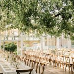 Romantic Garden wedding reception