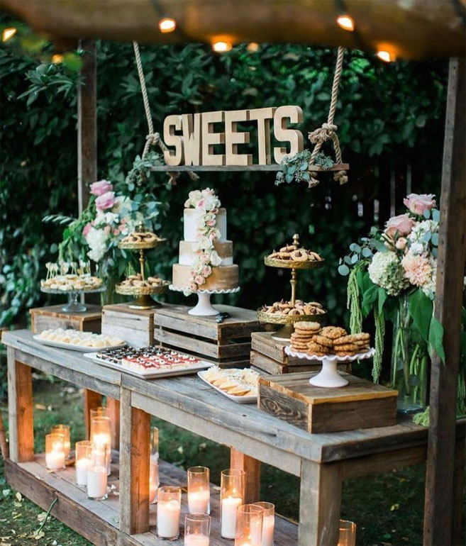 35 Creative Ways To Dress Up Your Wedding With Candles, Wedding Candle ceremony,  candle wedding ceremony decorations,pictures of wedding reception decorated with flowers and candles,  candle wedding dessert table, candle wedding decoration,pillar candle wedding decorations,  wedding cake table decorations
