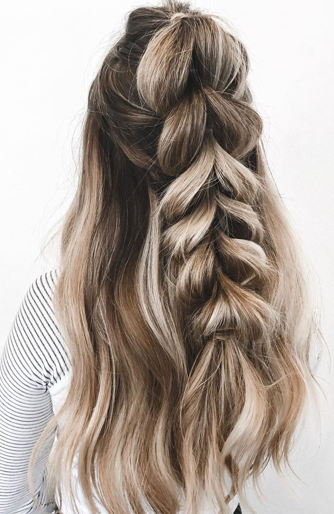 Best Half Up Half Down Hairstyles For Everyday To Special Occasion