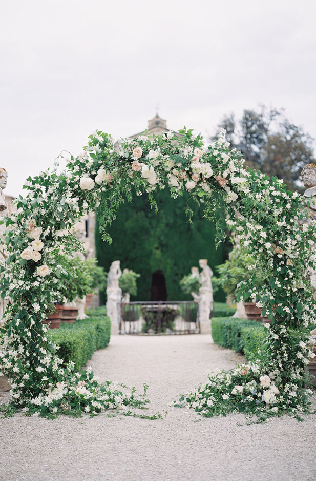 27 Beautiful Flower Wedding Arches To Swoon Over | Wedding Arbor flowers #weddingdecor #weddingarch #floralarch #weddingceremony decorations