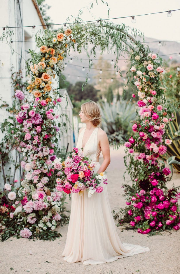 27 Beautiful Floral Wedding Arches To Swoon Over