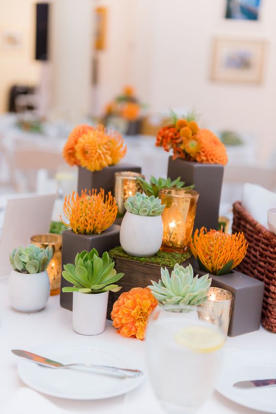 Wedding Tablescape - Autumn wedding table decor ideas