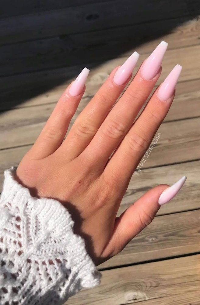 These Acrylic Nails Are Really Cute Fun Coffin Nails Summer Nails