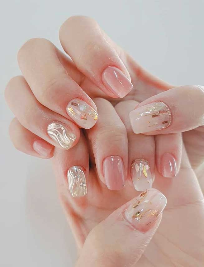 100 Beautiful Wedding Nail Art Ideas For Your Big Day